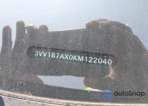 2019 Volkswagen Tiguan S z USA, uszkodzony, nr VIN 3VV1B7AX0KM122040